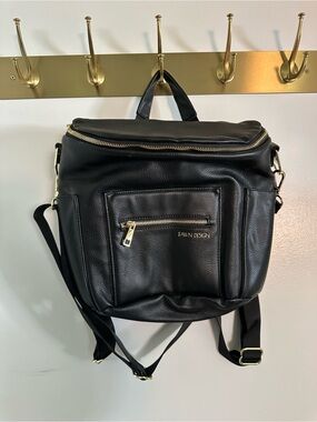Fawn Design Black Mini Diaper Bag